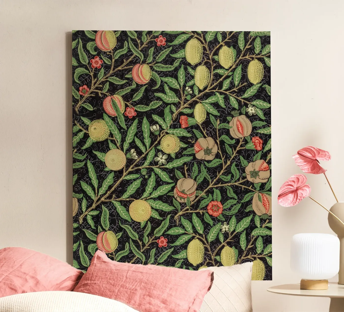 Fruit pattern tela da vintageshop