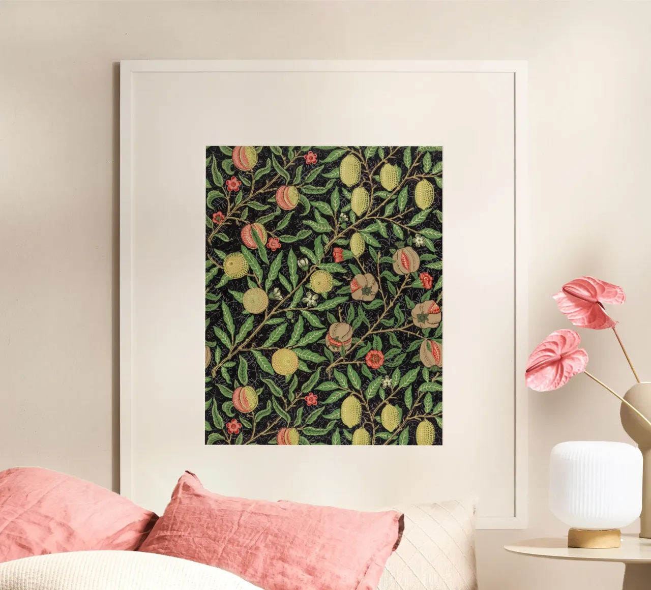 Fruit pattern poster de vintageshop