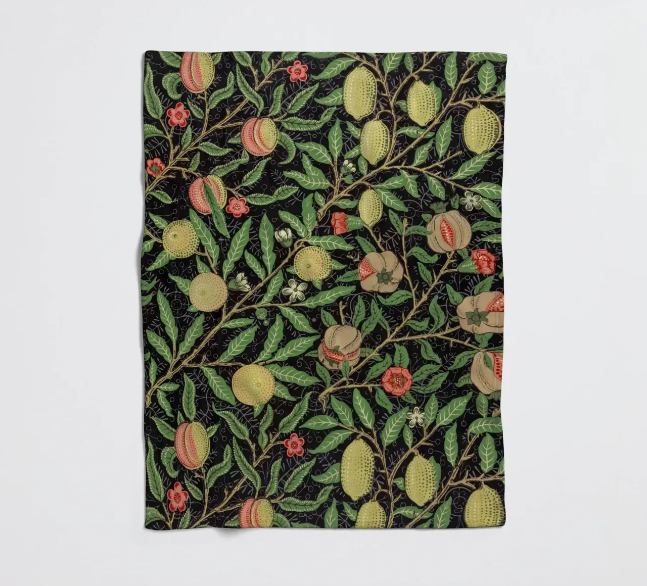 Fruit pattern coperta in pile da vintageshop
