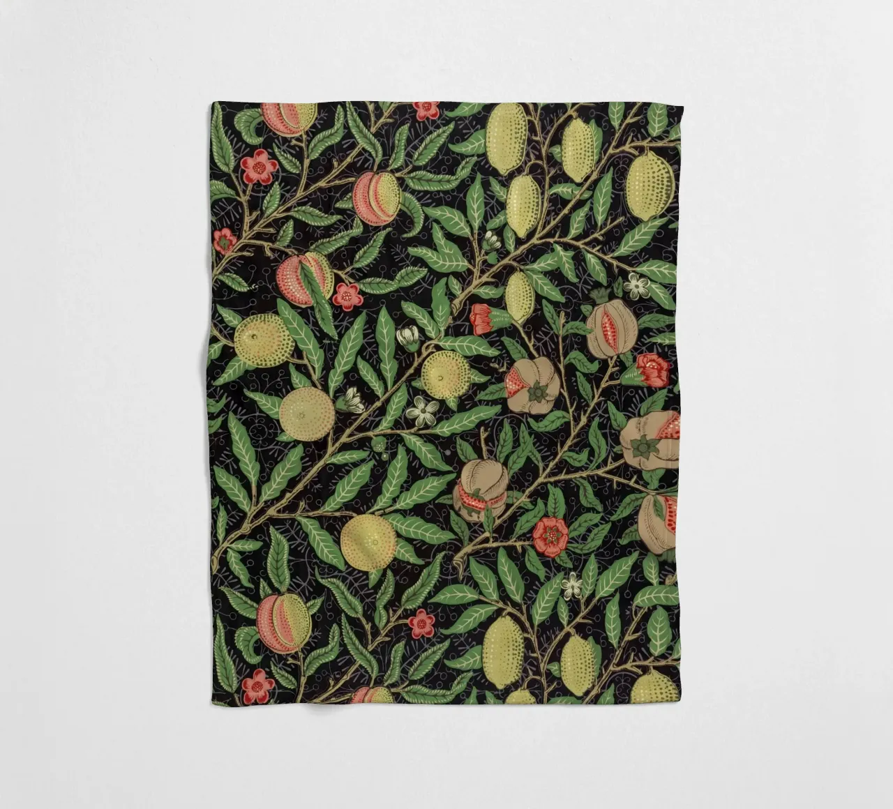 Fruit pattern coperta in pile da vintageshop