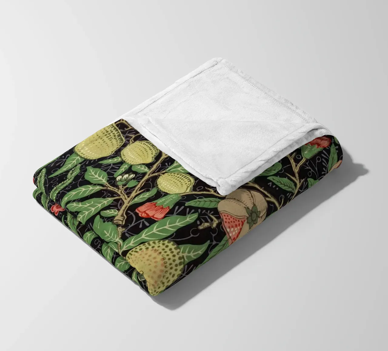 Fruit pattern coperta in pile da vintageshop