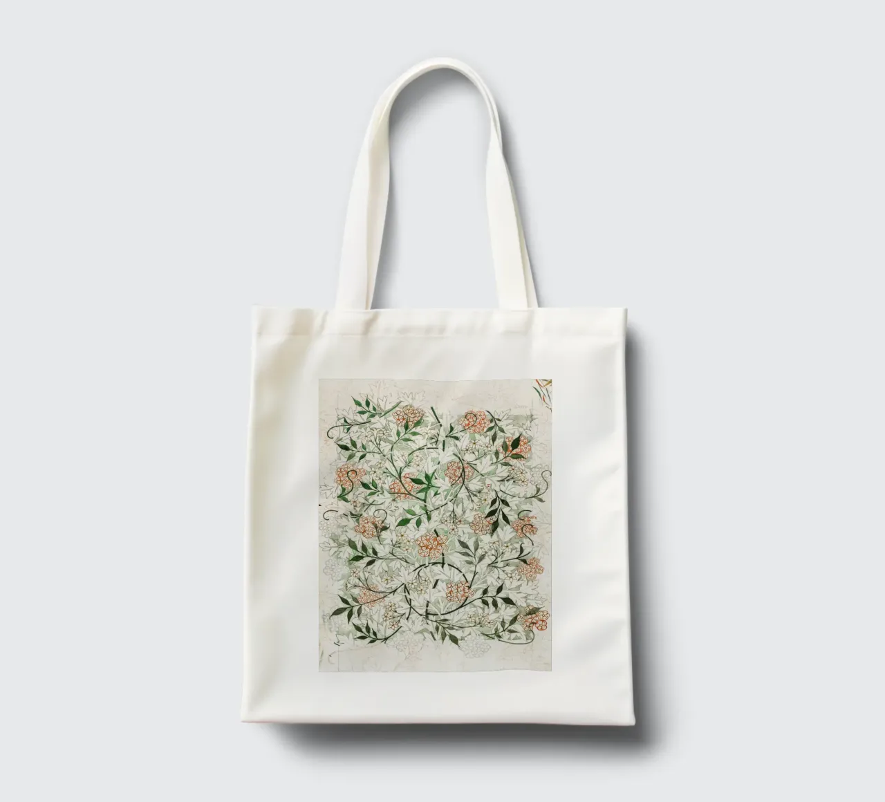 famous Jasmine pattern borsa in juta da vintageshop