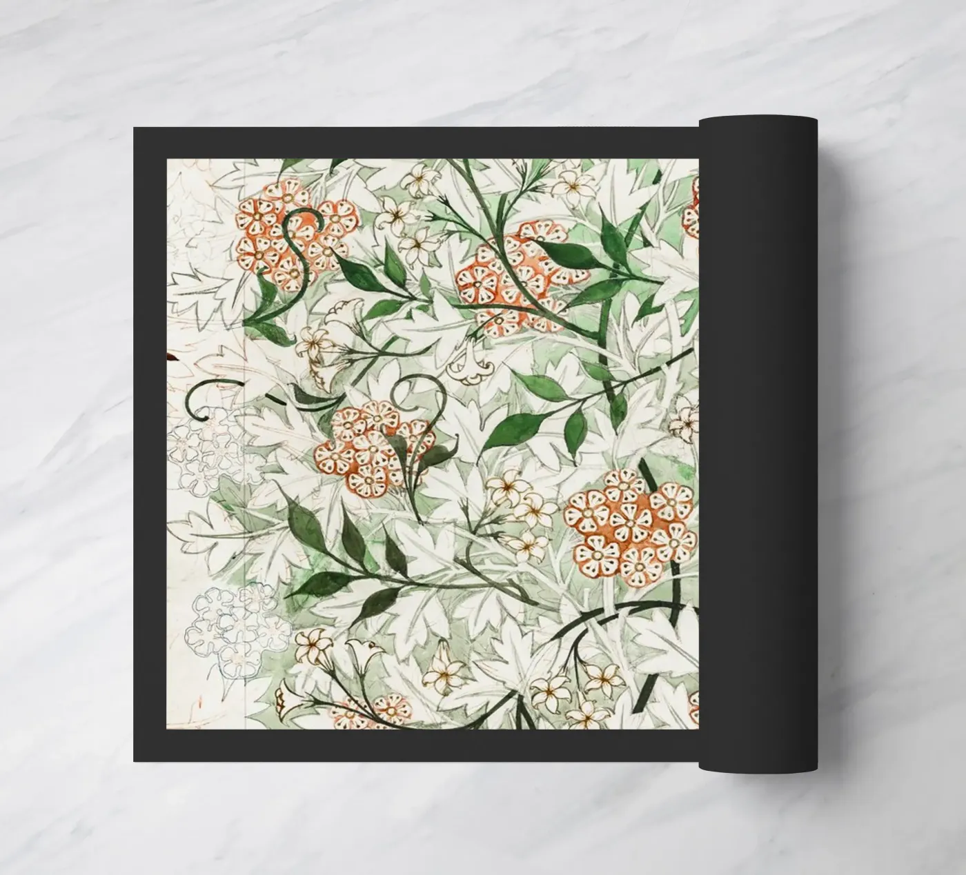 famous Jasmine pattern zerbino da vintageshop