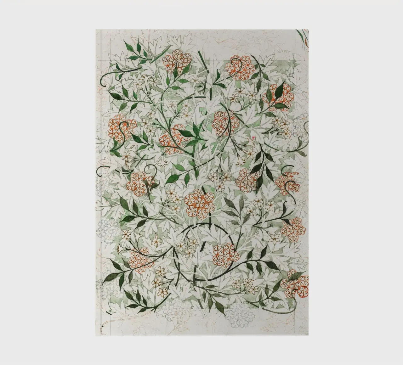 famous Jasmine pattern notebook by vintageshop