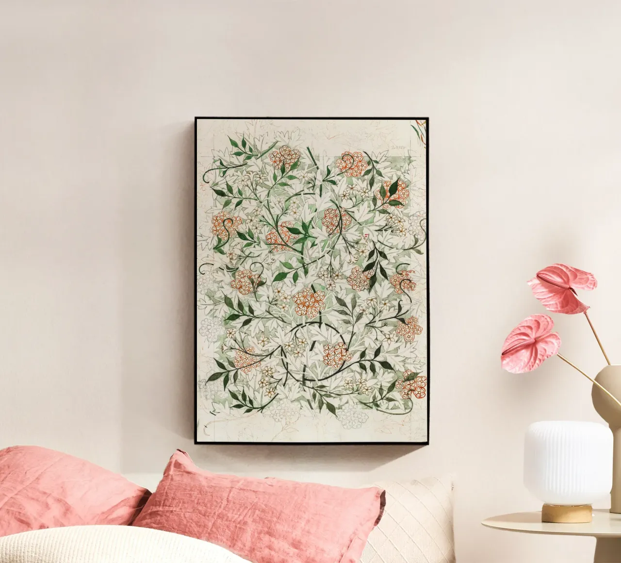 famous Jasmine pattern plexiglass da vintageshop