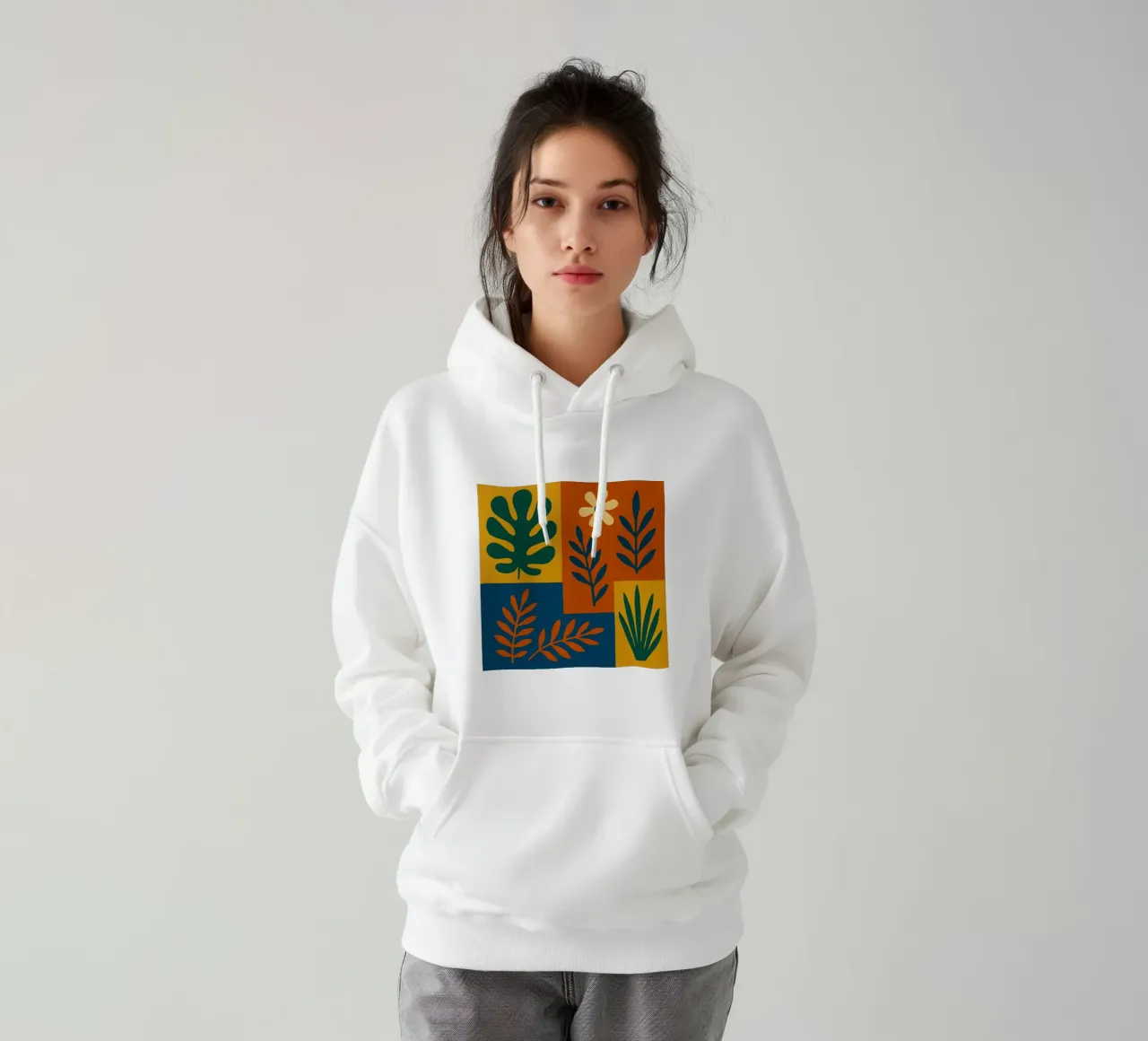 Spazio dei fiori felpa con cappuccio da HicksShop