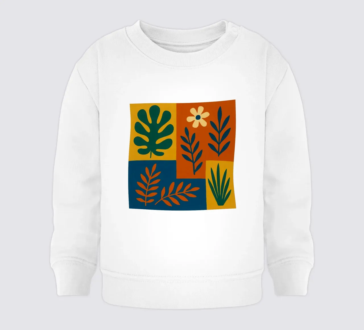 Spazio dei fiori felpa neonato da HicksShop