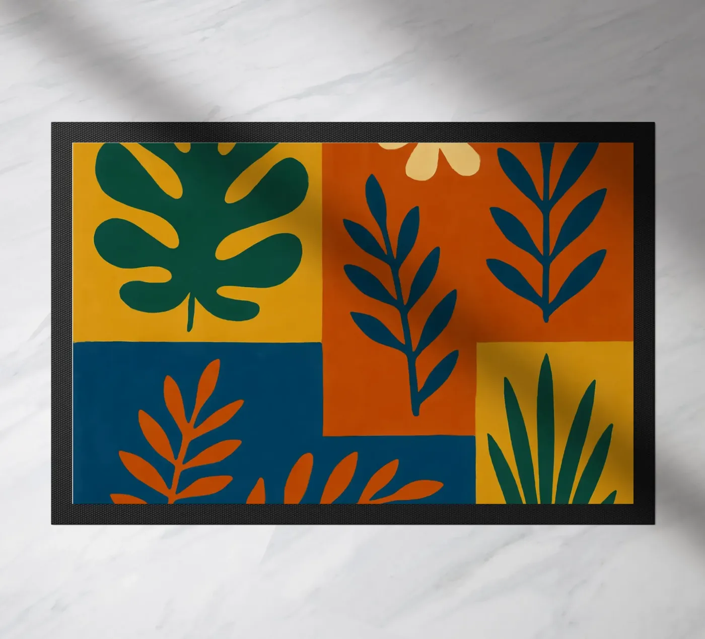Flower Space doormat by HicksShop