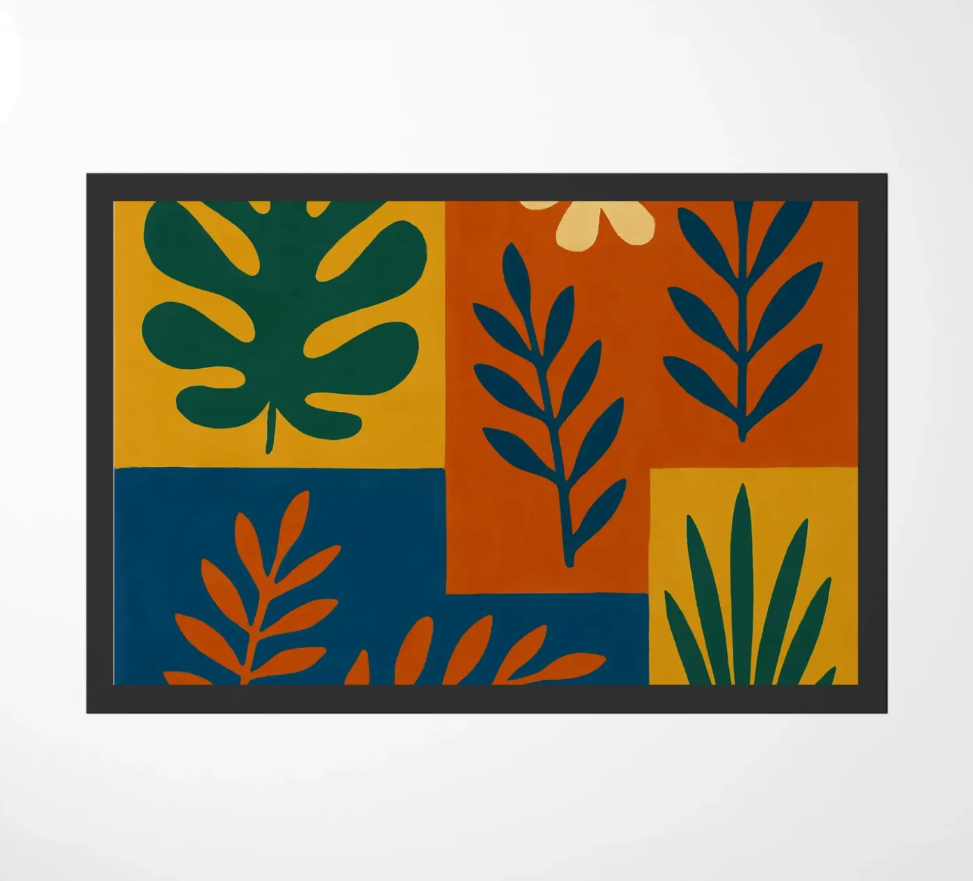 Flower Space doormat by HicksShop