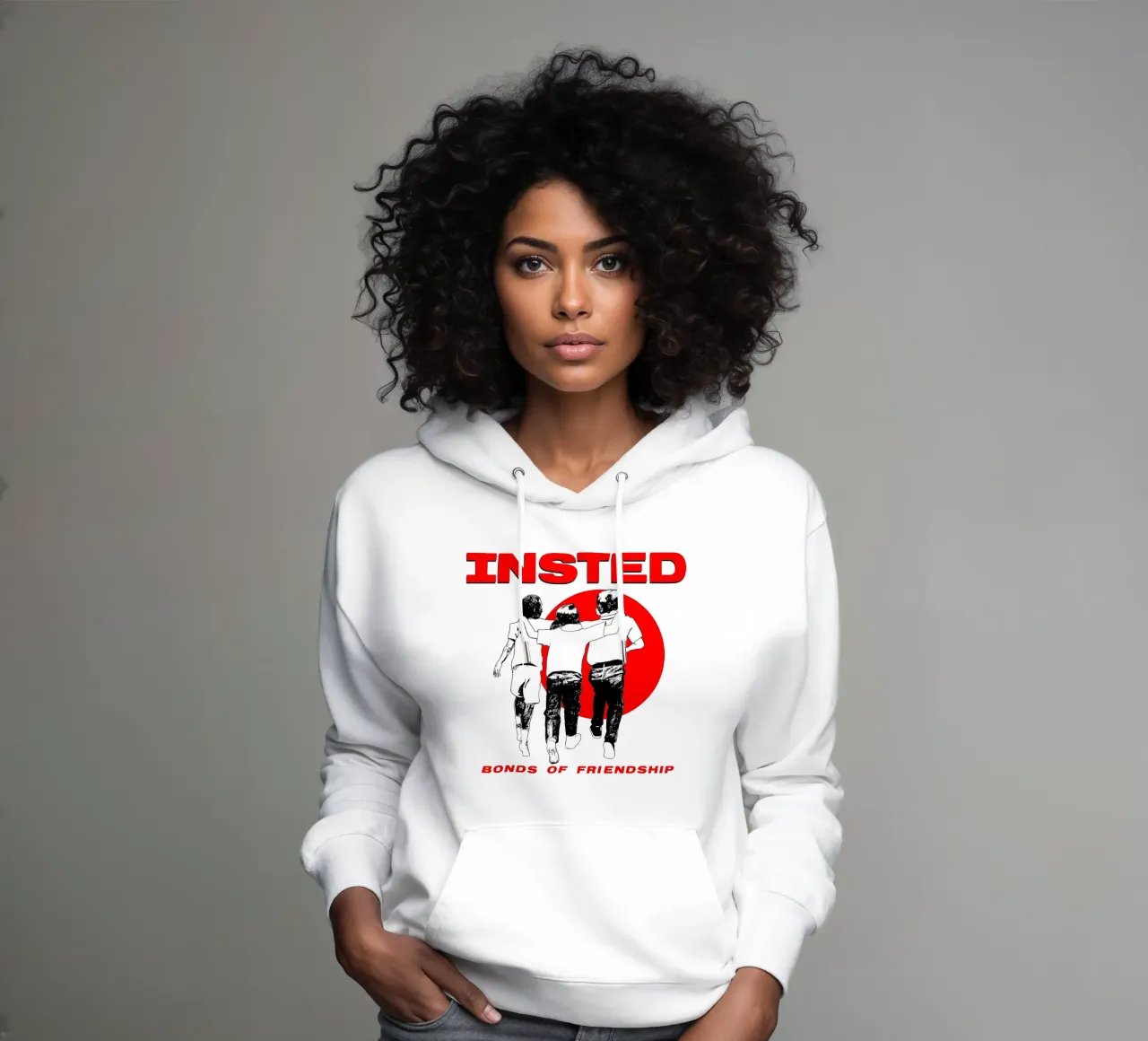Insted - Bonds of Friendship felpa con cappuccio da lovelouie