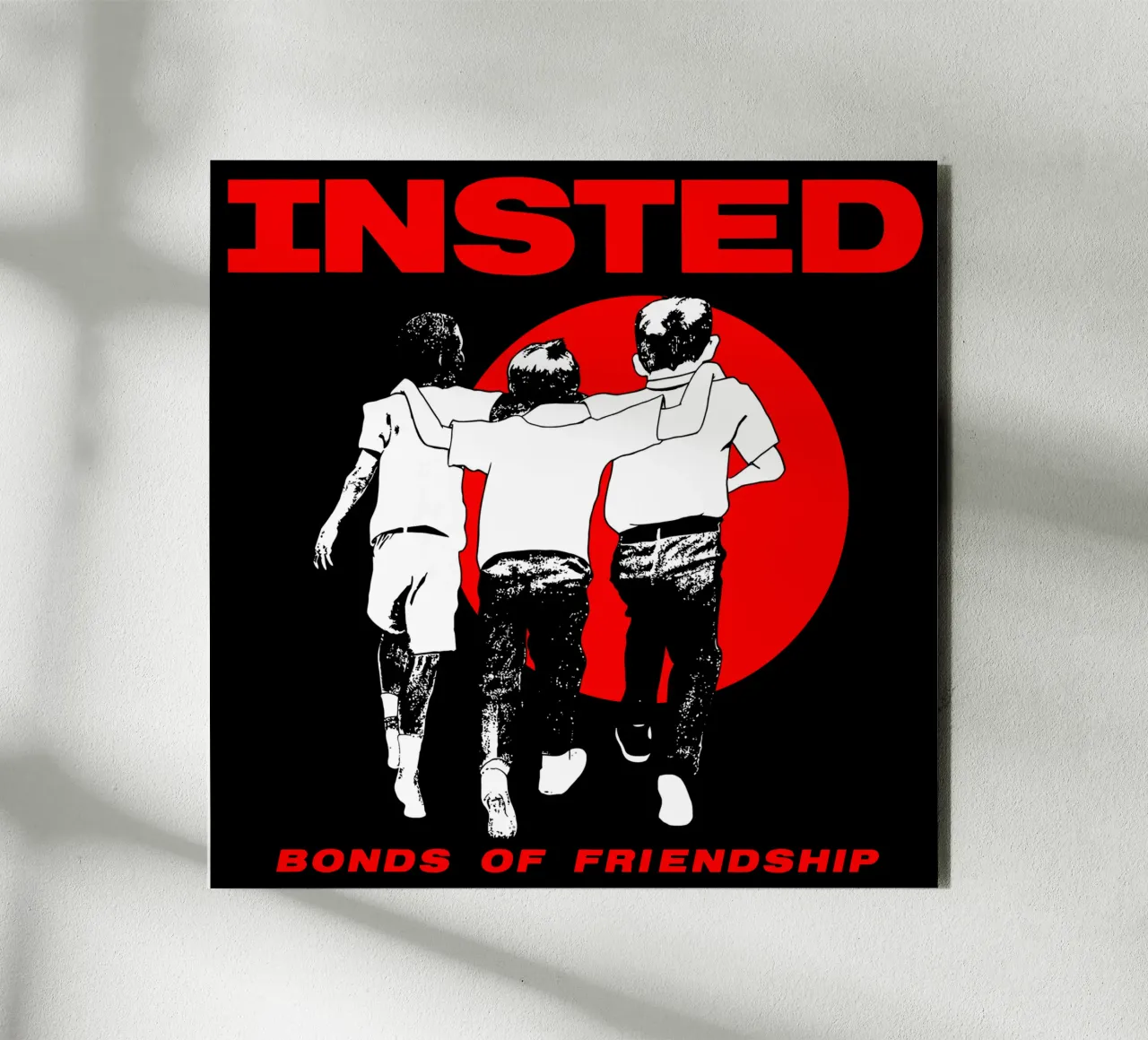 Insted - Bonds of Friendship alluminio dibond da lovelouie