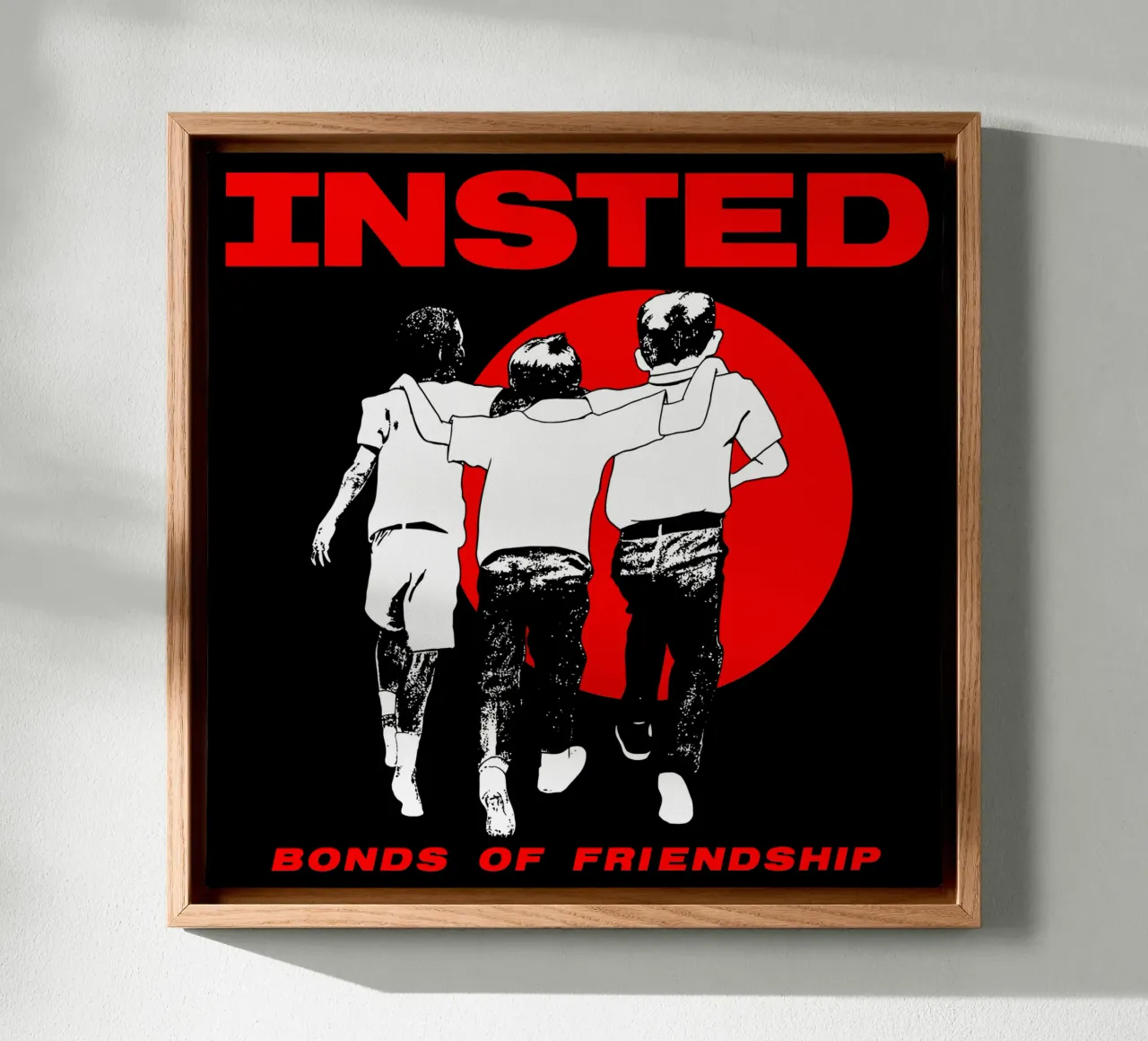 Insted - Bonds of Friendship tela con Cornice a cassetta da lovelouie