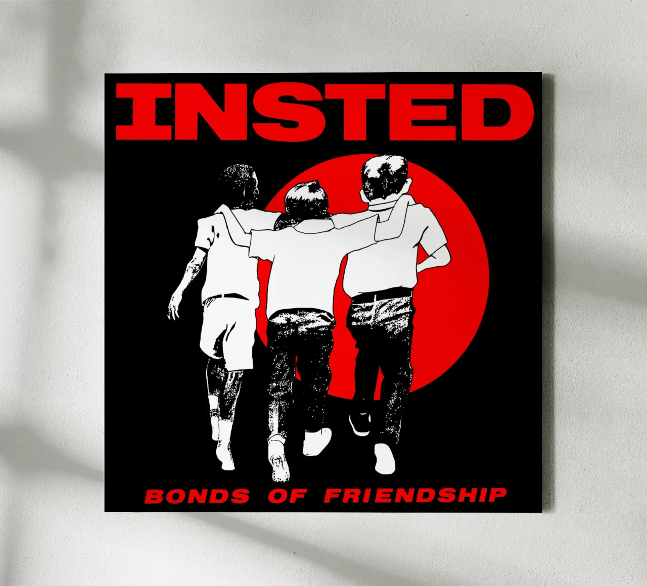 Insted - Bonds of Friendship tela con Cornice a cassetta da lovelouie