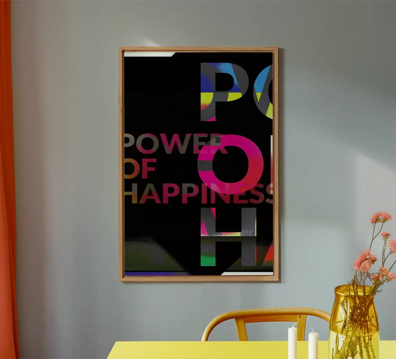 Power Of Happiness alluminio dibond da Shot By Clint