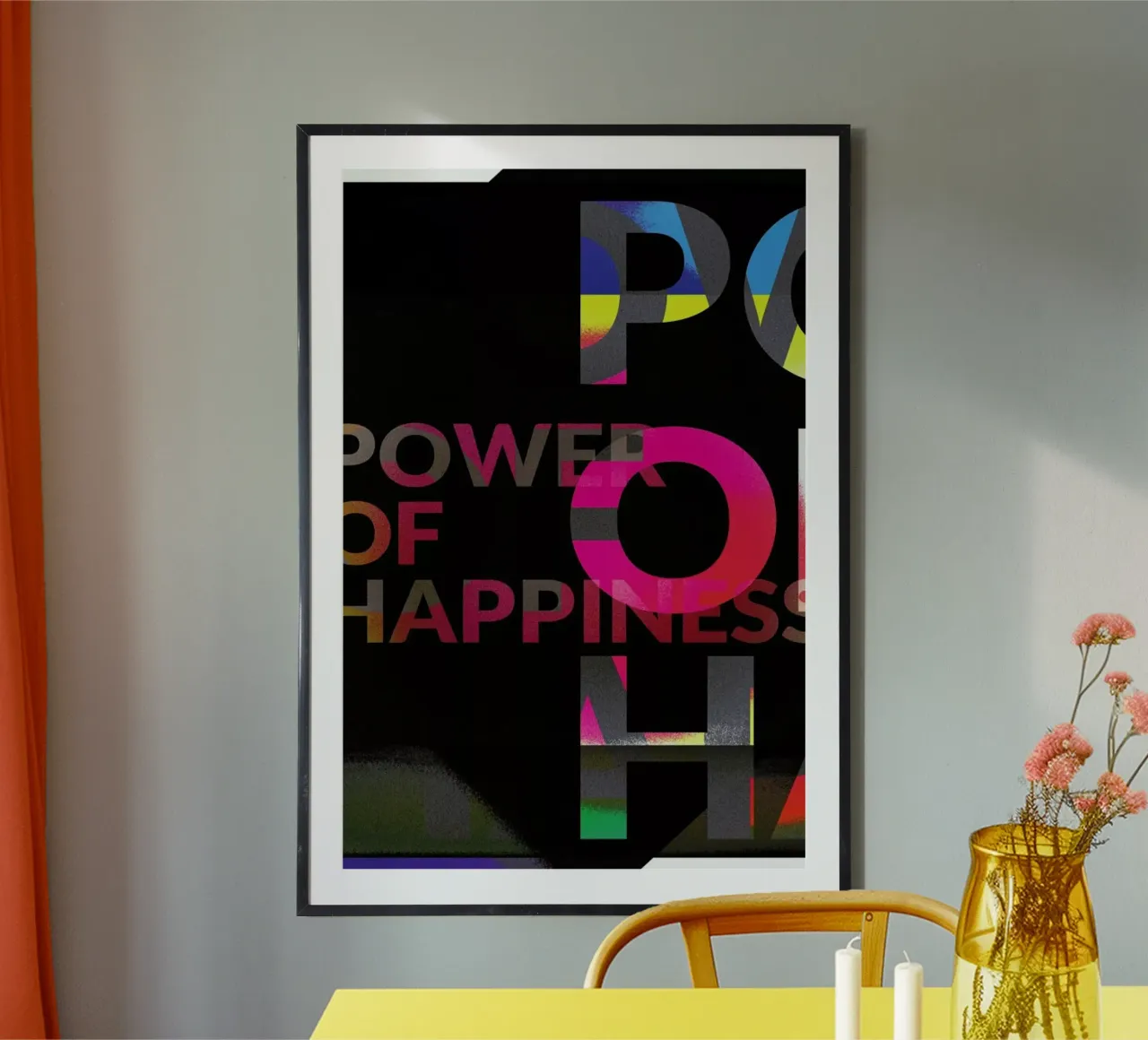 Power Of Happiness carta hahnemühle da Shot By Clint