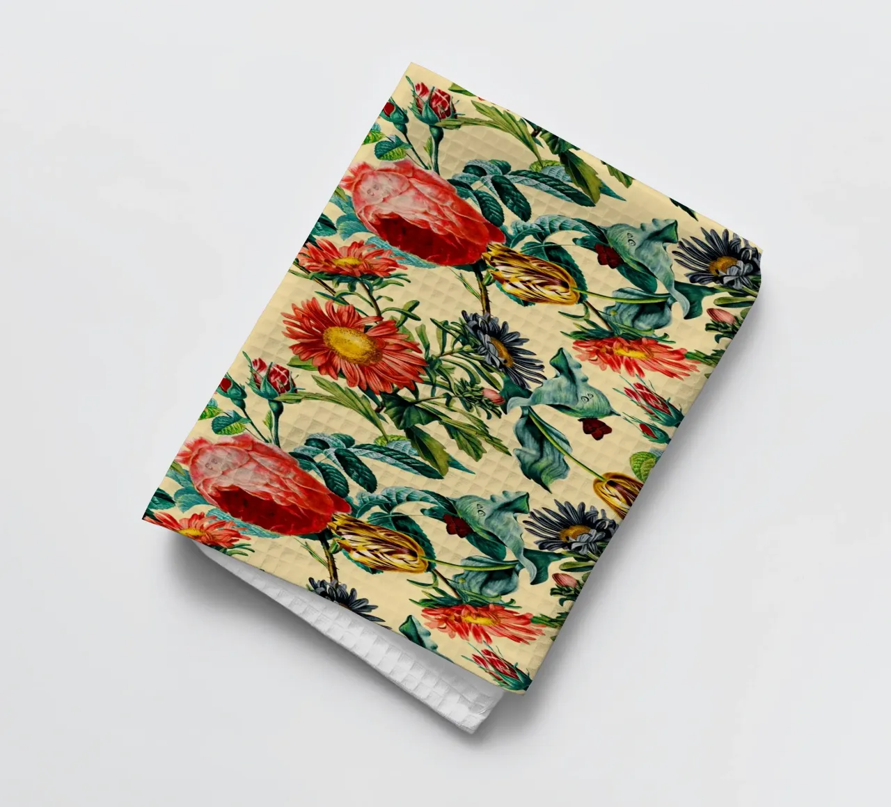 Vintage Garden VI - W tea towel by burcukorkmazyurek