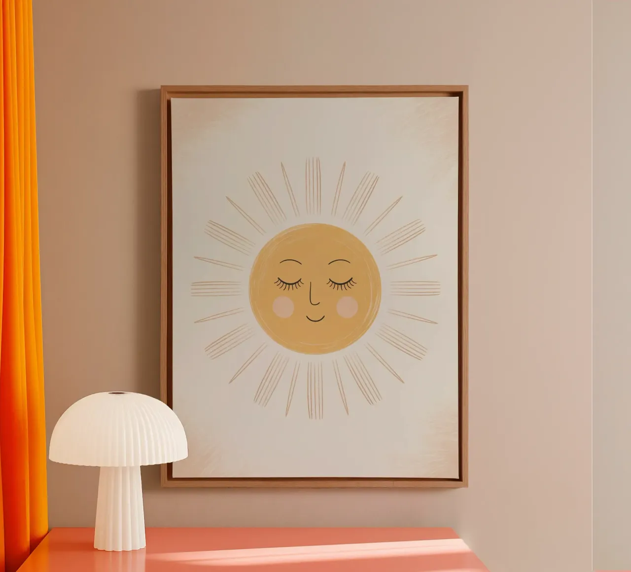 Sole minimale Boho tela da logic