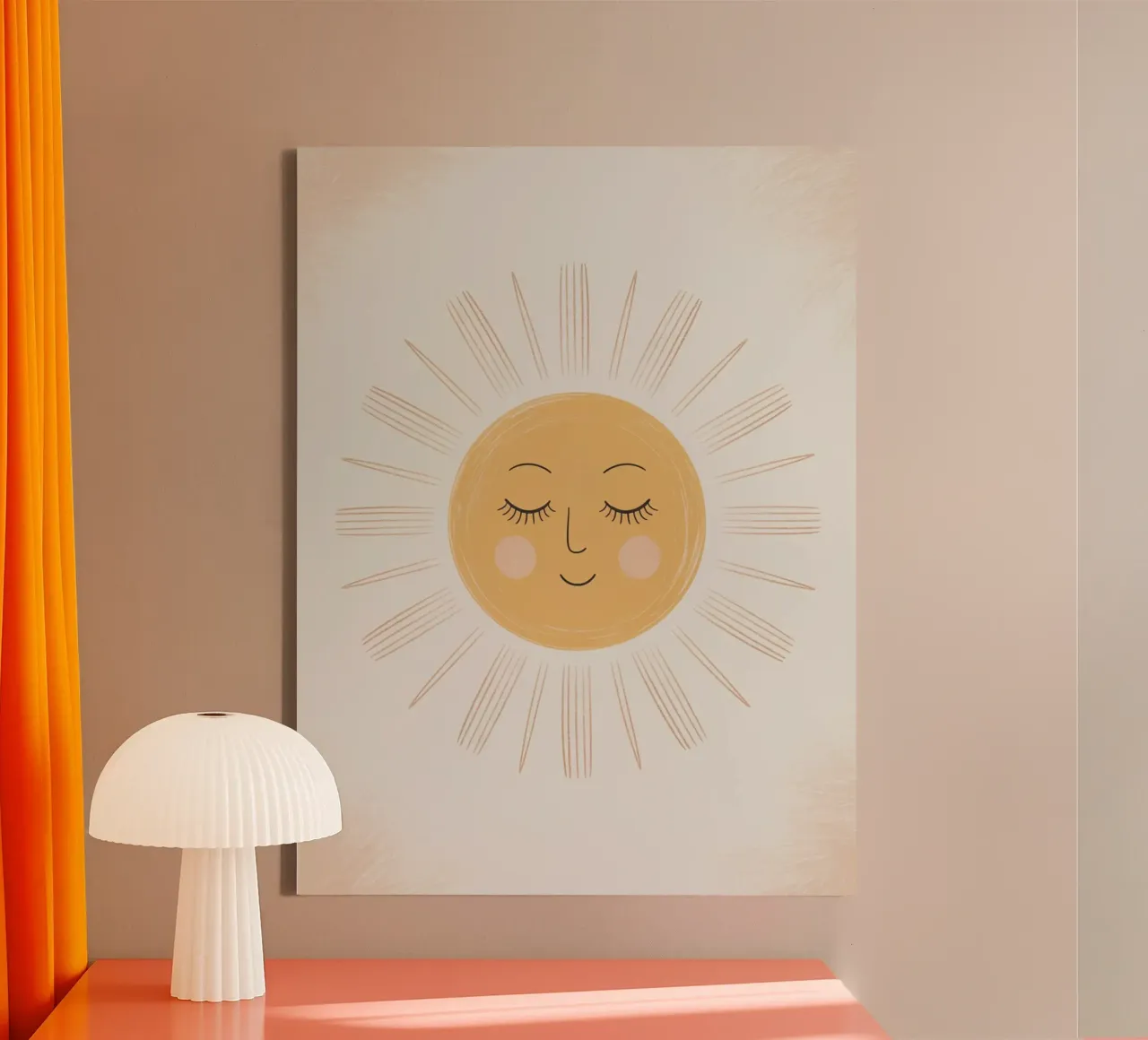 Sole minimale Boho tela da logic