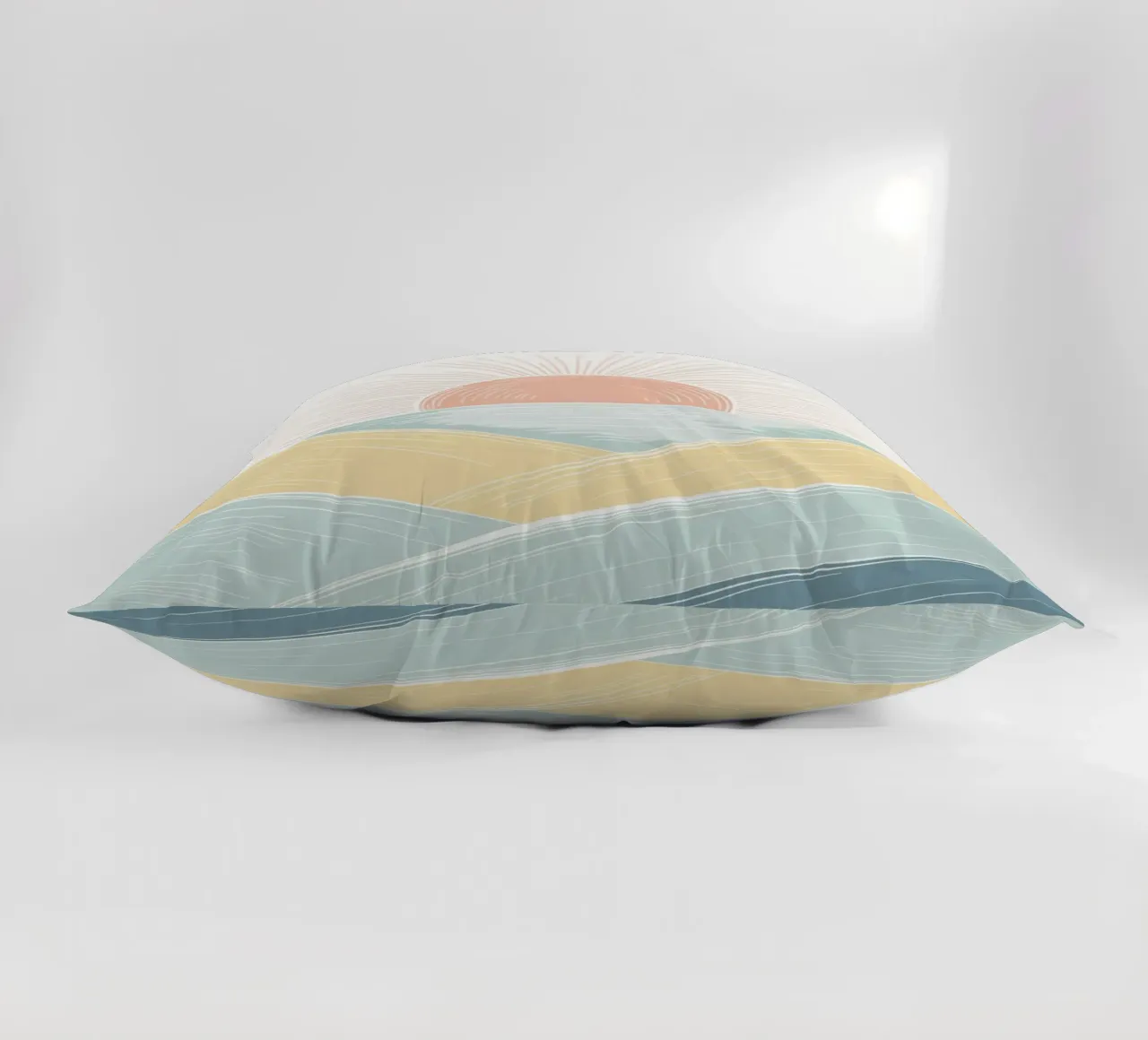 Paesaggio Boho Sunrise cuscino da logic