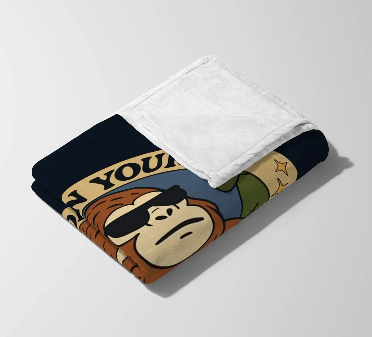 Credete in voi stessi - Bigfoot coperta in pile da Loobs
