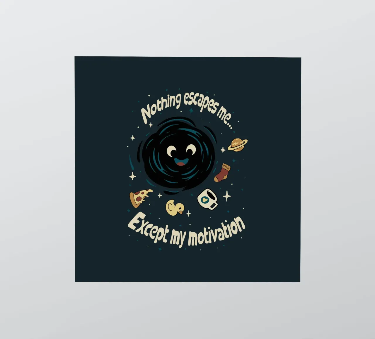 Nichts entgeht mir... außer meiner Motivation Sticker von Loobs