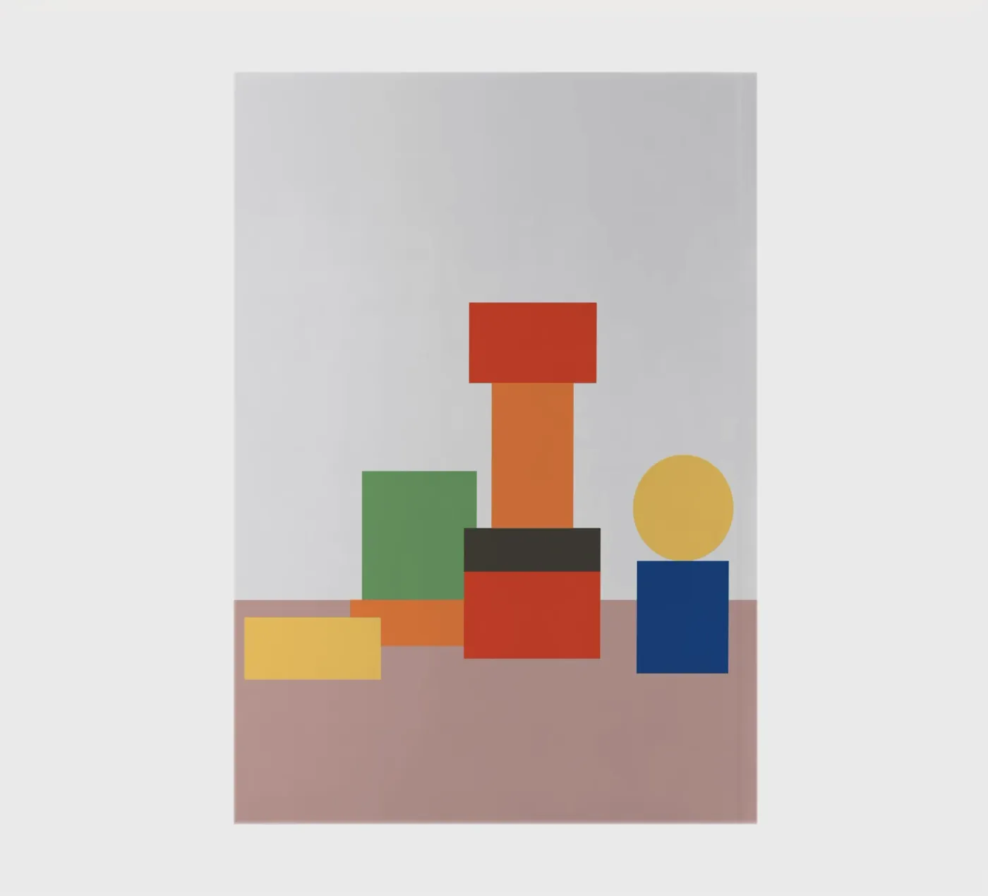 Bloc d'empilage géométrique carnet de galihstudio