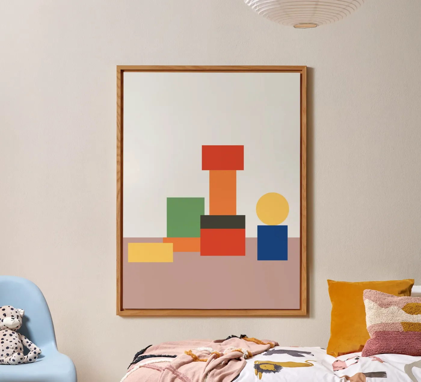 Geometrisch stapelblok forex-plaat van galihstudio