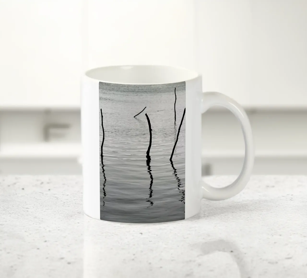 Reflect tazza in ceramica da Shot By Clint