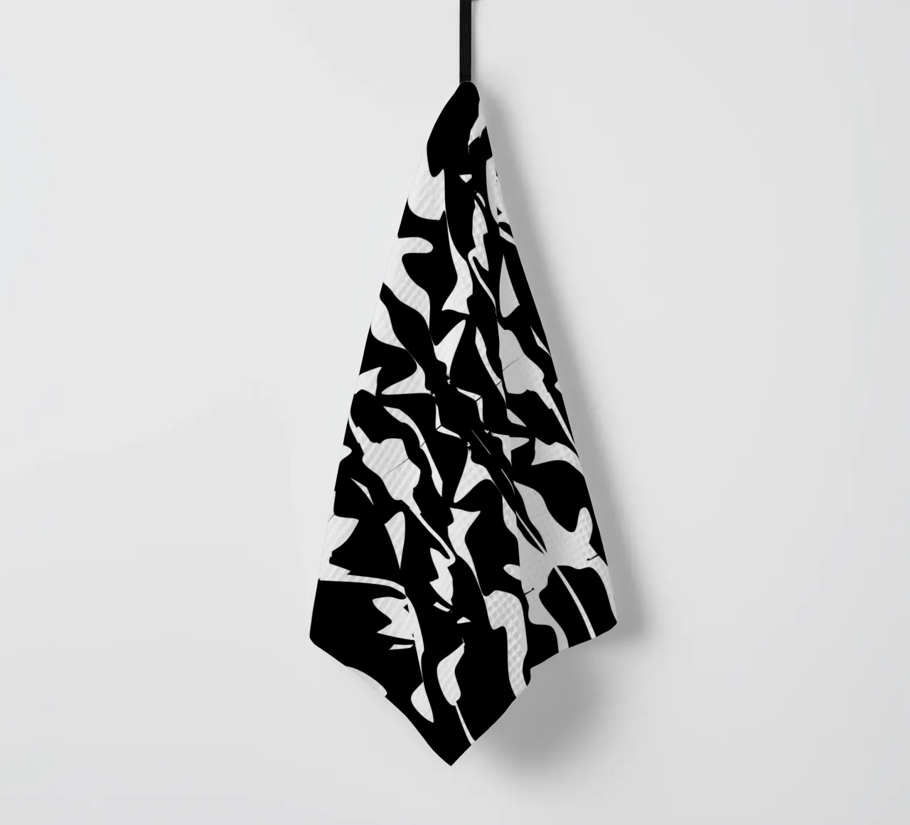 Simmetria in bianco e nero canovaccio da cucina da Little Dean