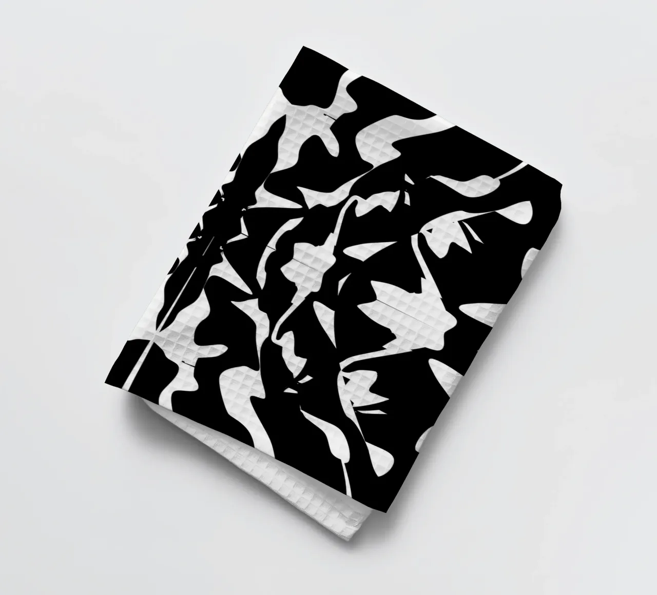 Simmetria in bianco e nero canovaccio da cucina da Little Dean