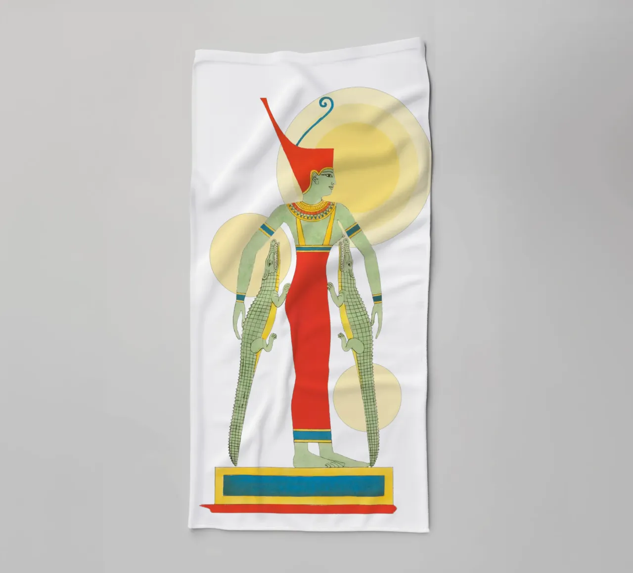 Wadjet Rising | Press Play Collage towel by Press Play Art Prints