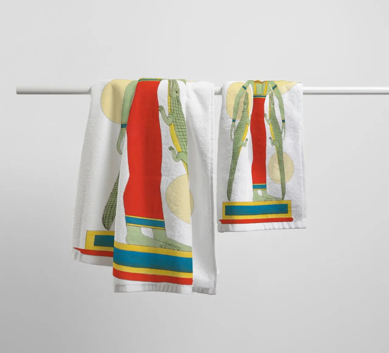 Wadjet Rising | Press Play Collage towel by Press Play Art Prints