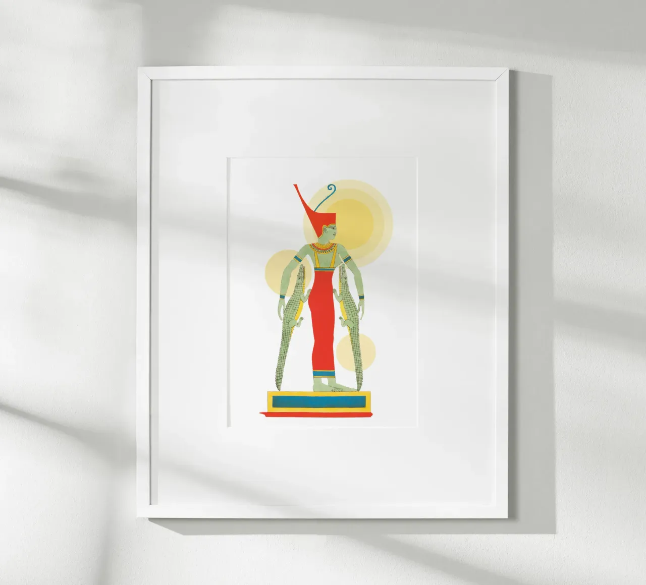 Wadjet Rising | Press Play Collage poster da Press Play Art Prints