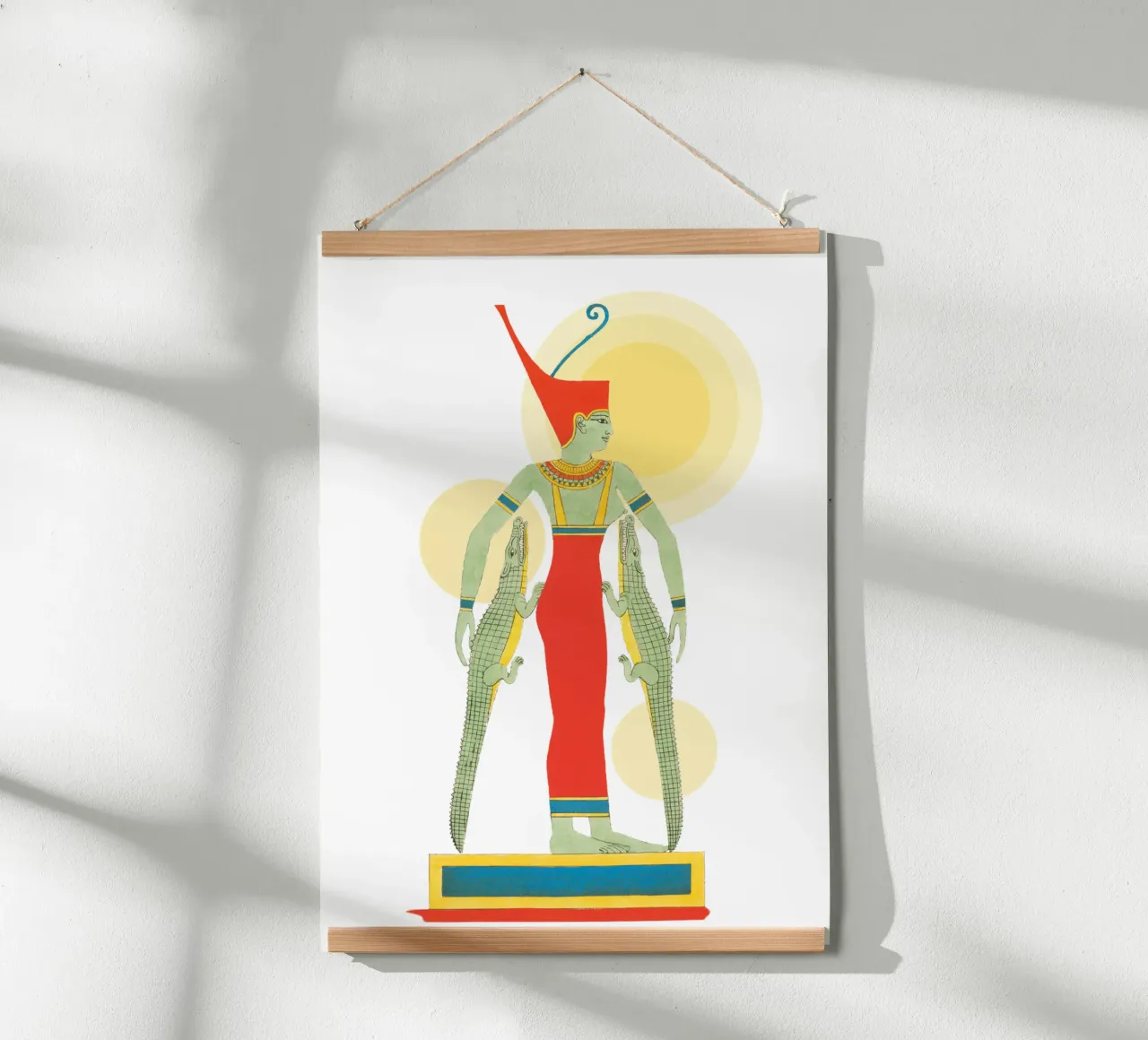 Wadjet Rising | Press Play Collage poster da Press Play Art Prints