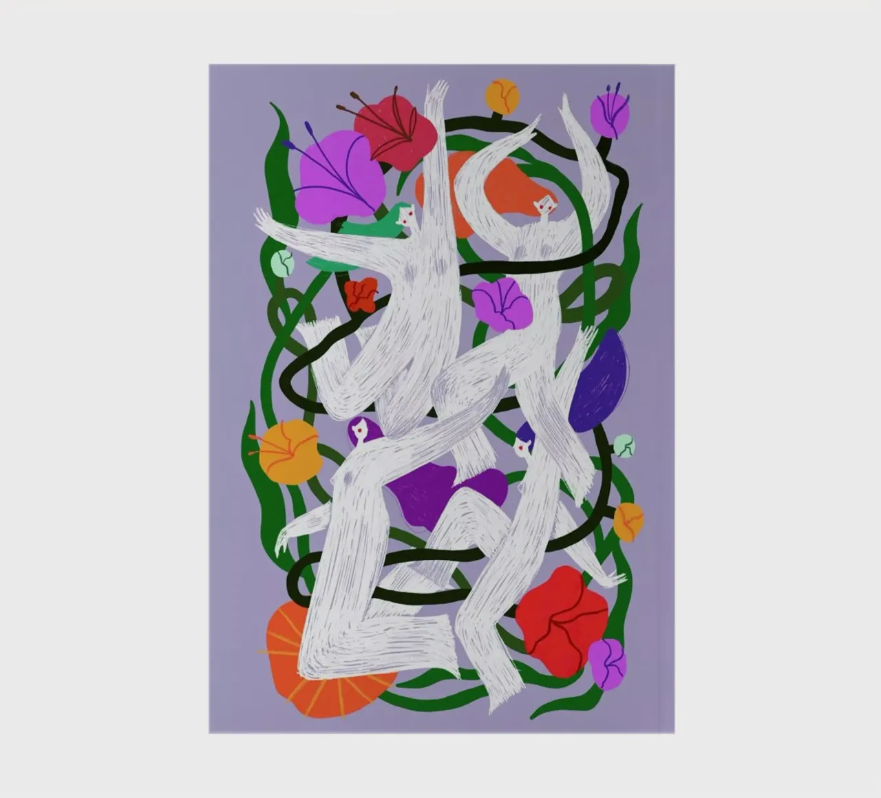 Violet Verve notebook by Pure