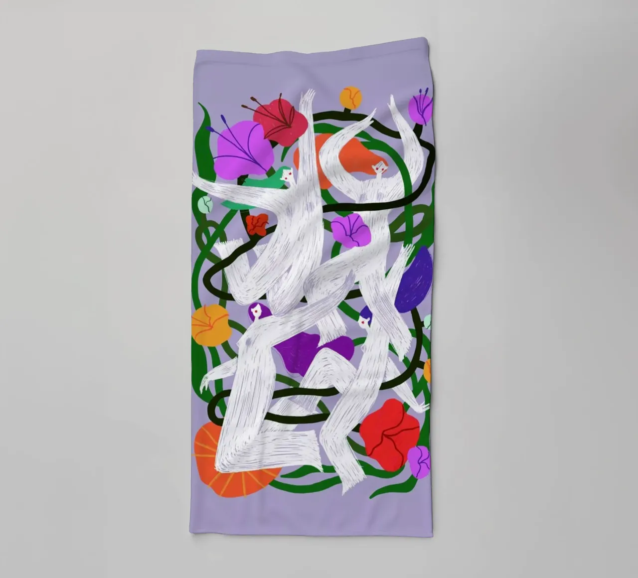 Violet Verve asciugamano da bagno da Pure