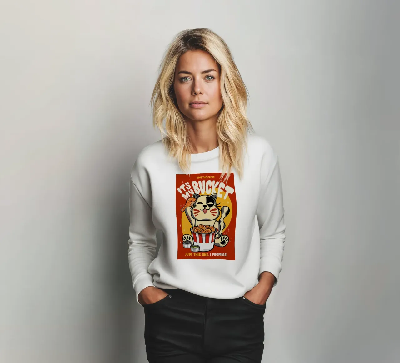 My Bucket sweatshirt by Rafa Gomes