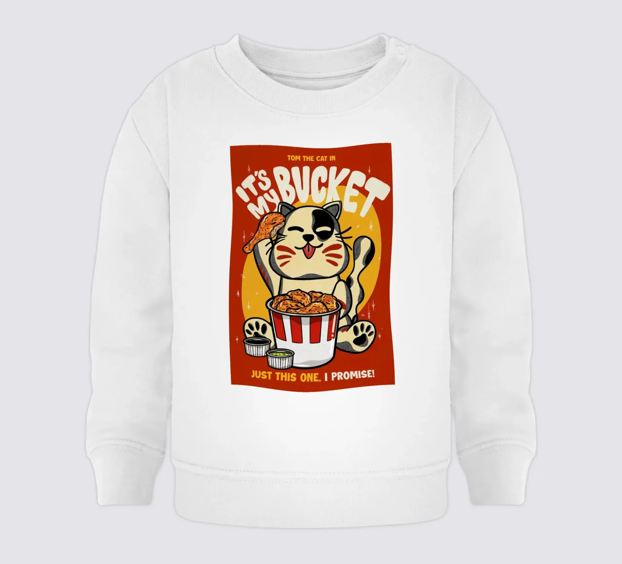 My Bucket felpa neonato da Rafa Gomes