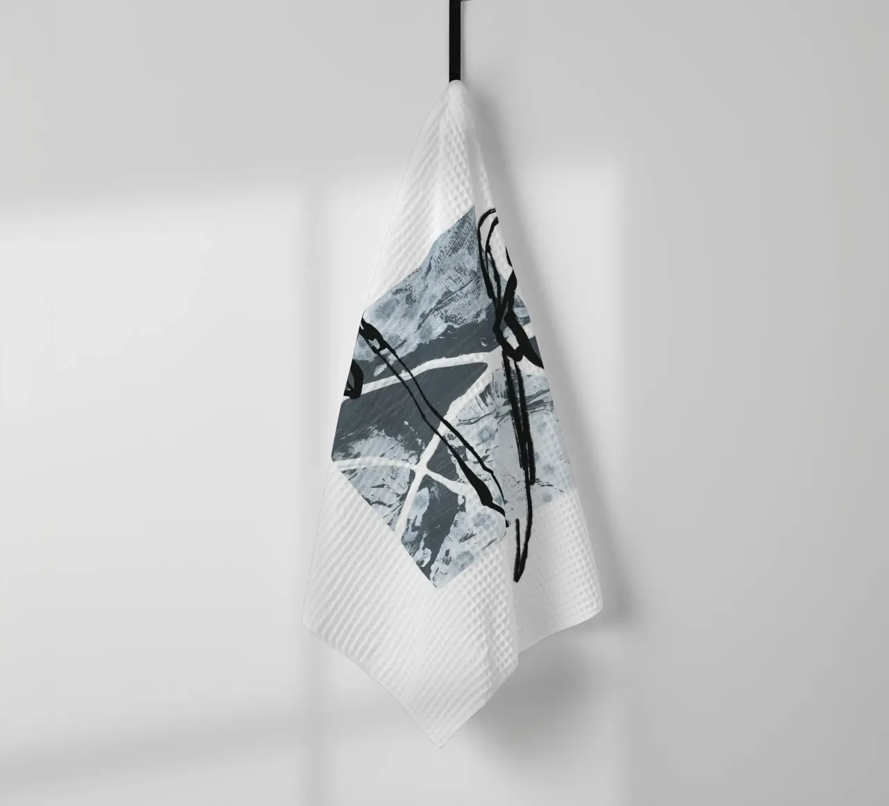 Abstract Botanics No 01 canovaccio da cucina da treechild