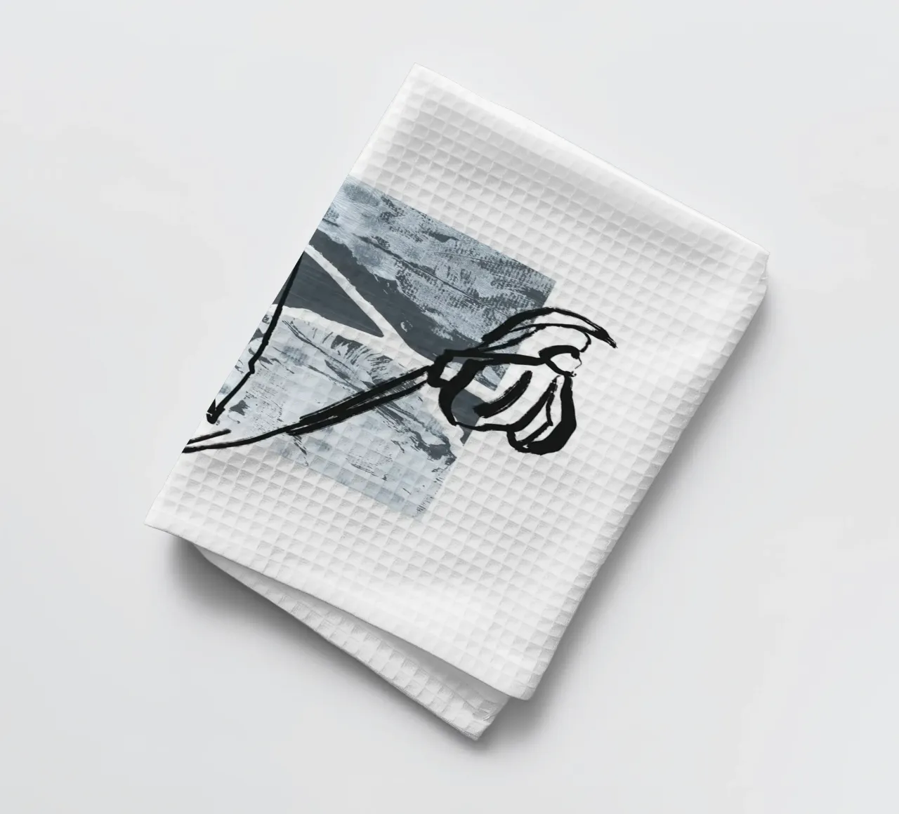 Abstract Botanics No 01 canovaccio da cucina da treechild