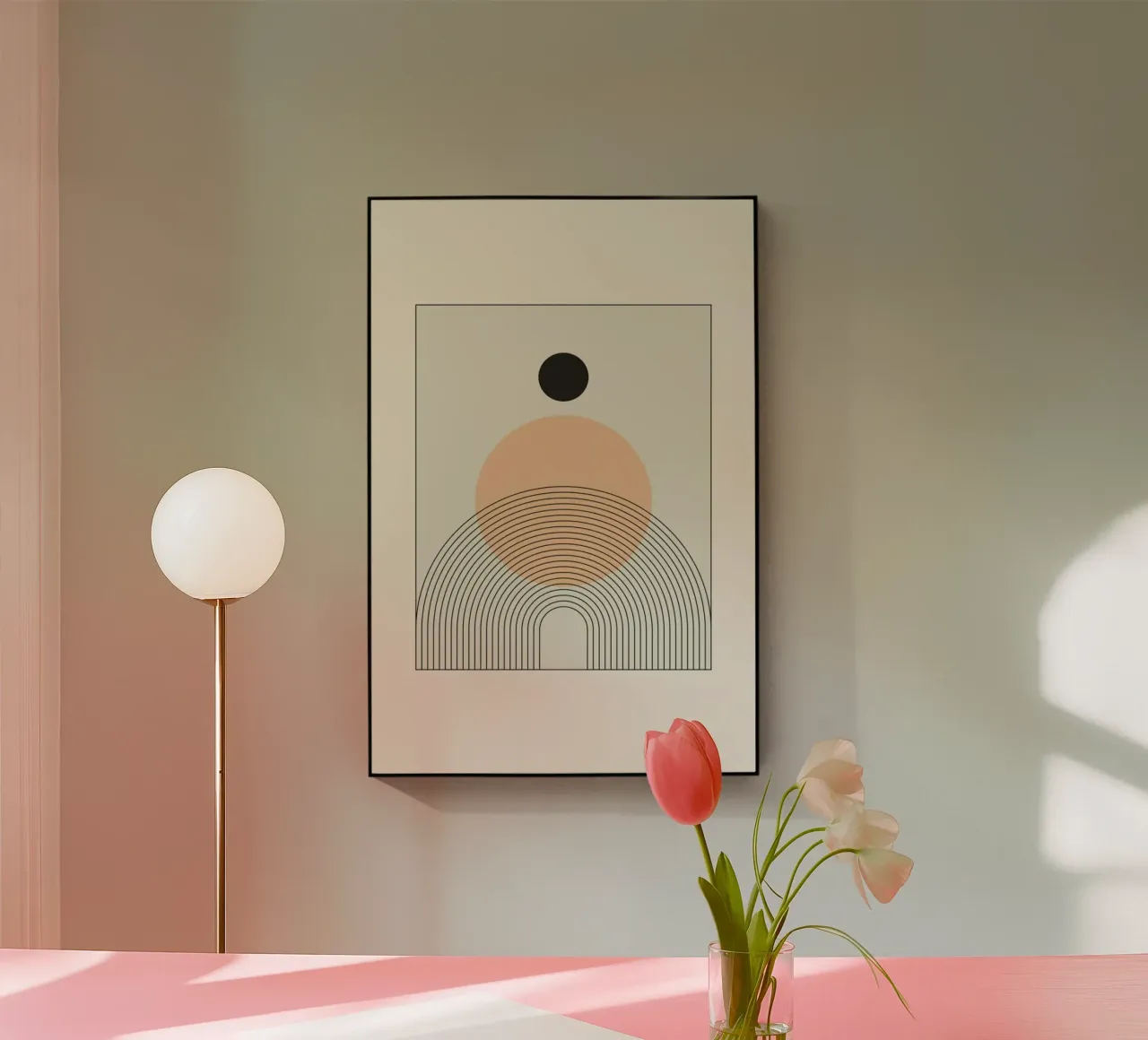 Rainbow And Sun plexiglass da Mottos by Sinan Saydik