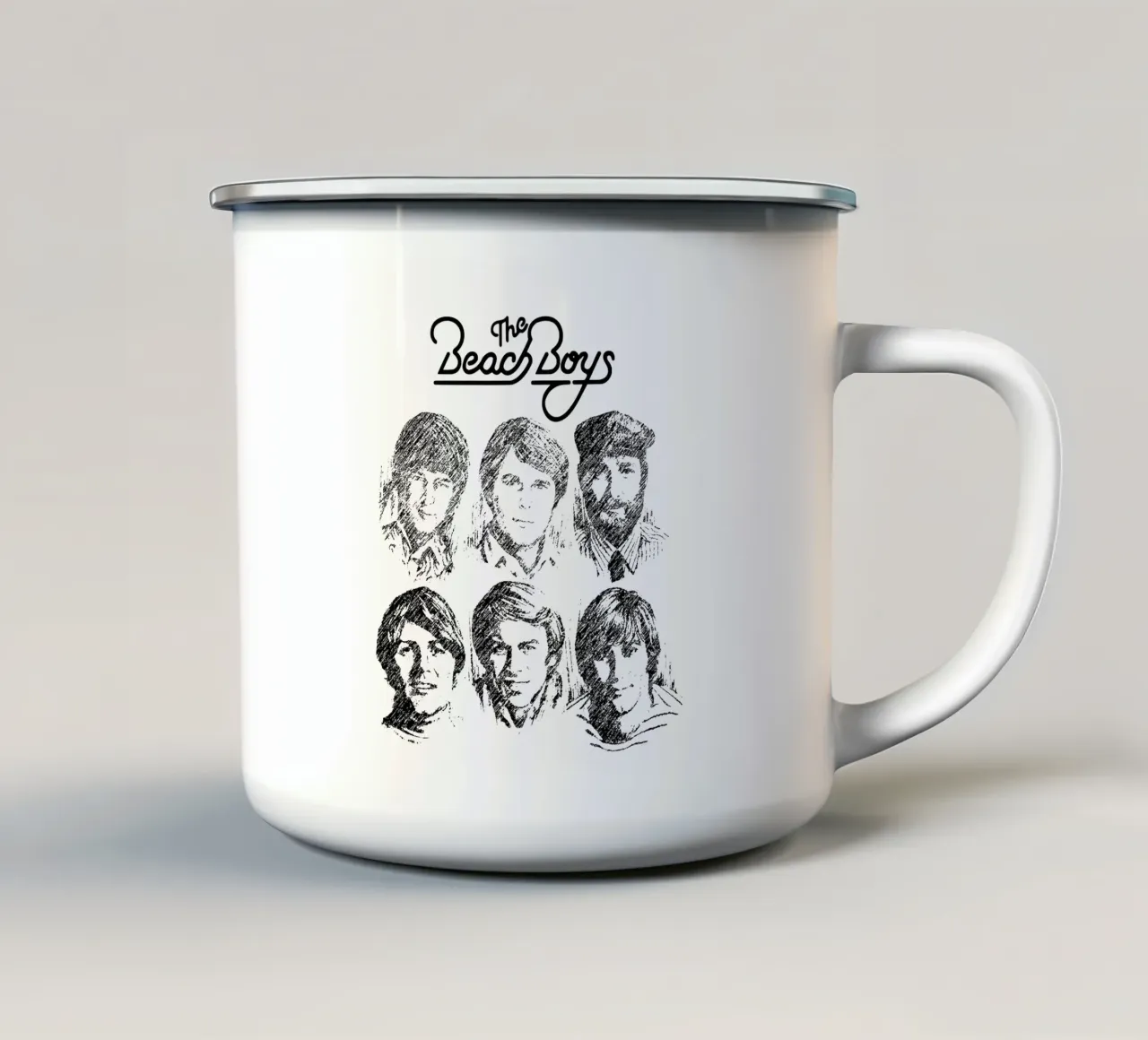 The Beach Boys tazza in smalto da lovelouie