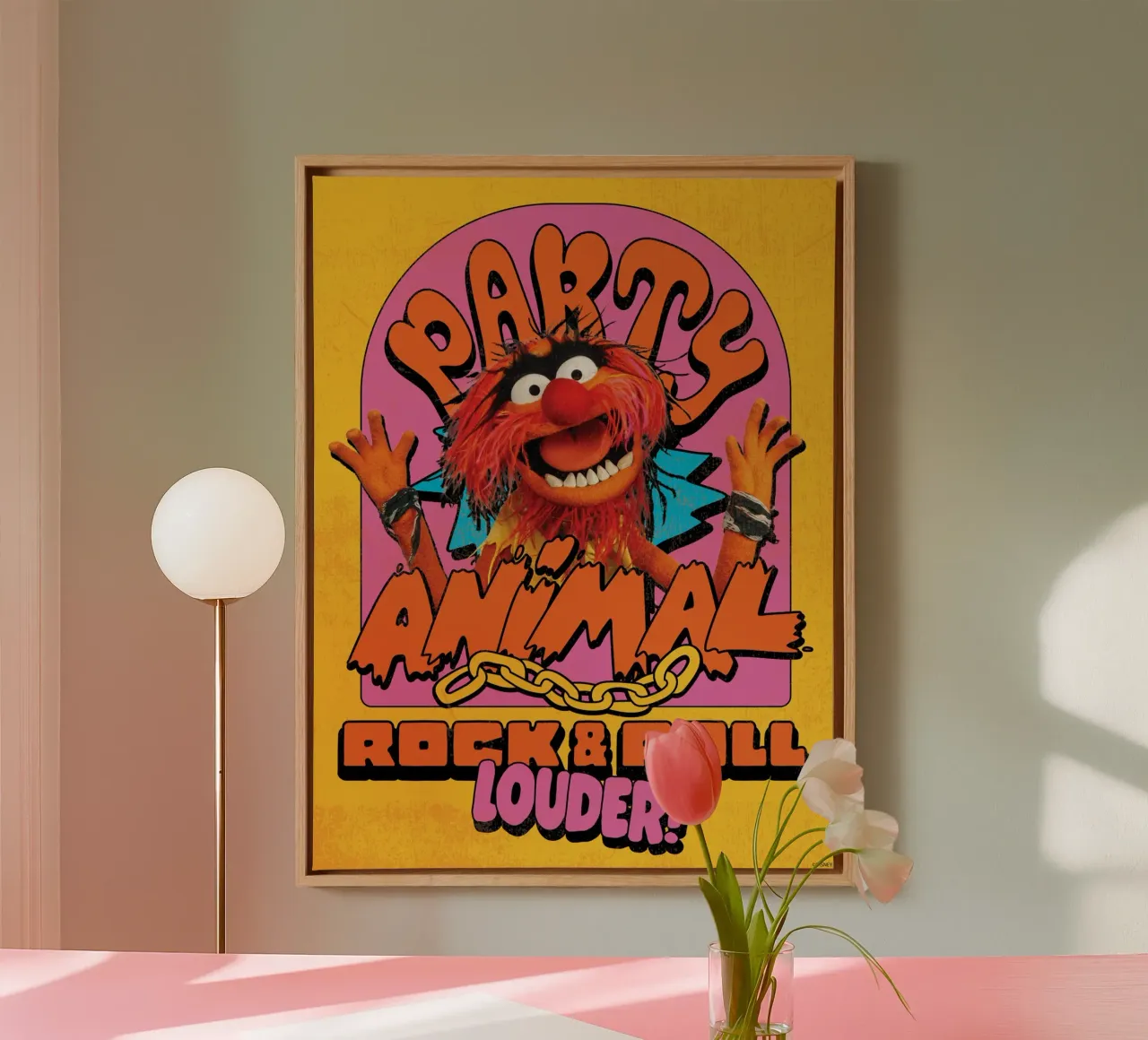 The Muppets - Party Animal tela con Cornice a cassetta da The Muppets