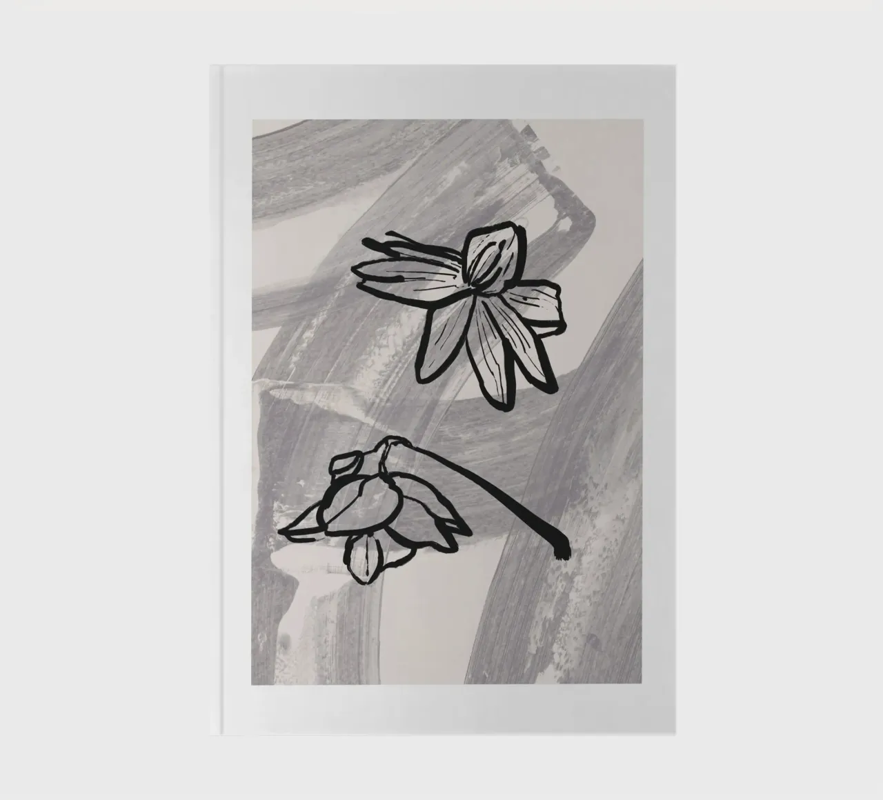 Abstract Botanics No 02 notebook by treechild