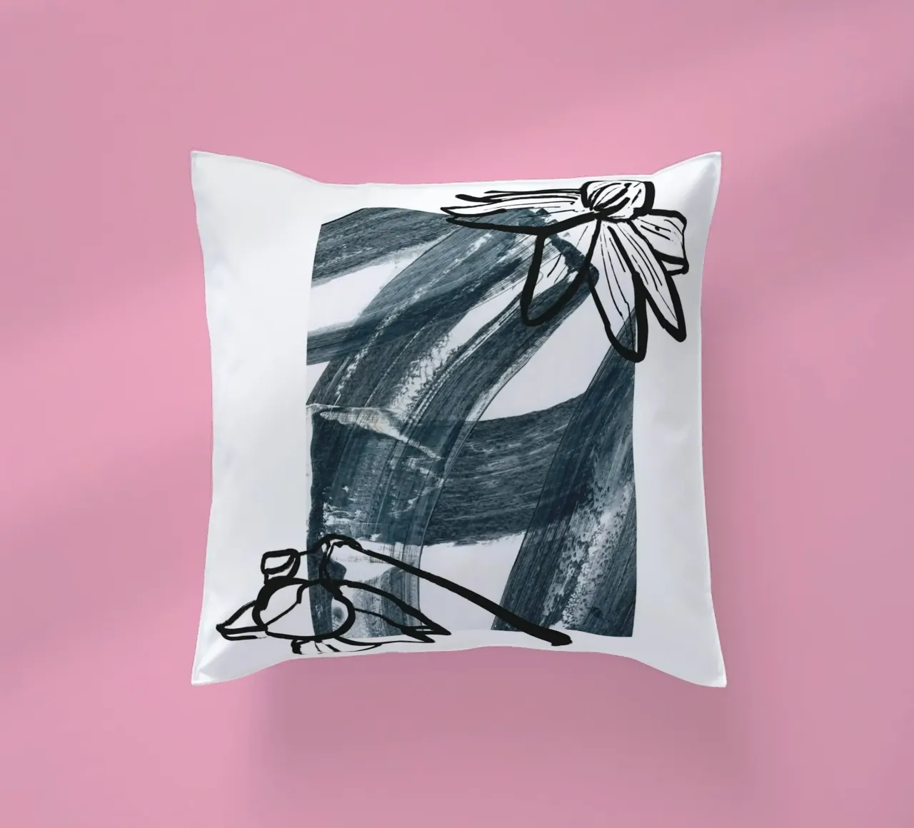 Abstract Botanics No 03 cuscino da treechild