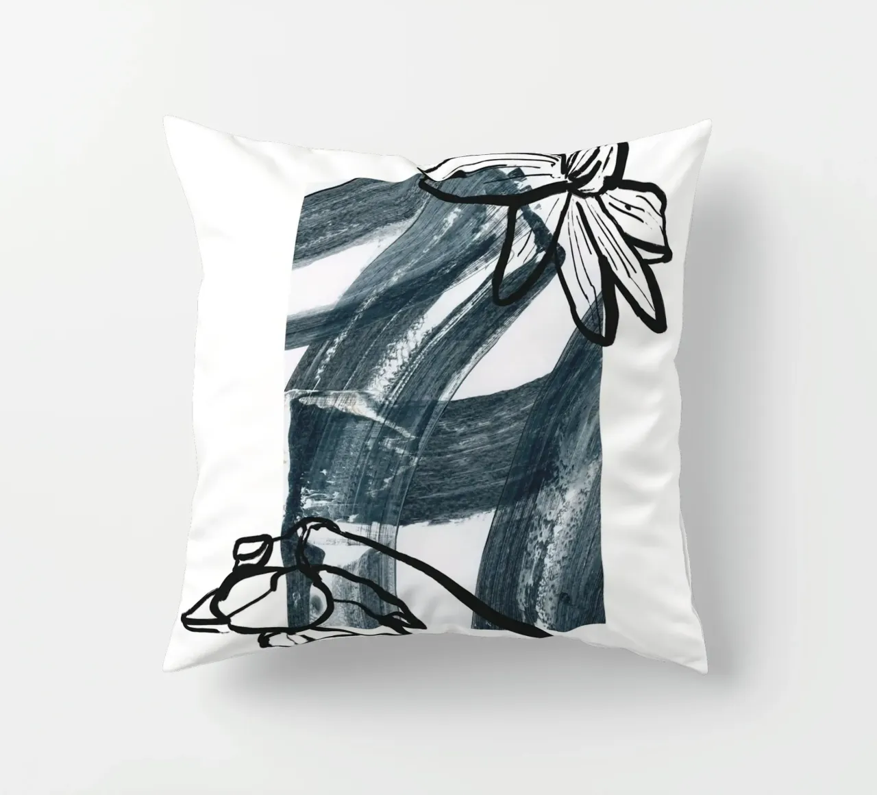 Abstract Botanics No 03 cuscino da treechild