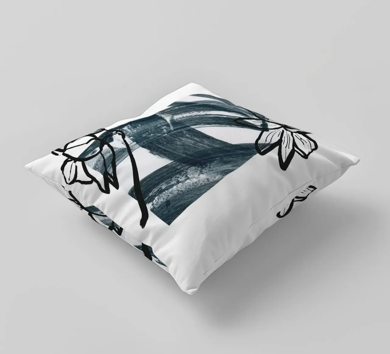 Abstract Botanics No 03 cuscino da treechild