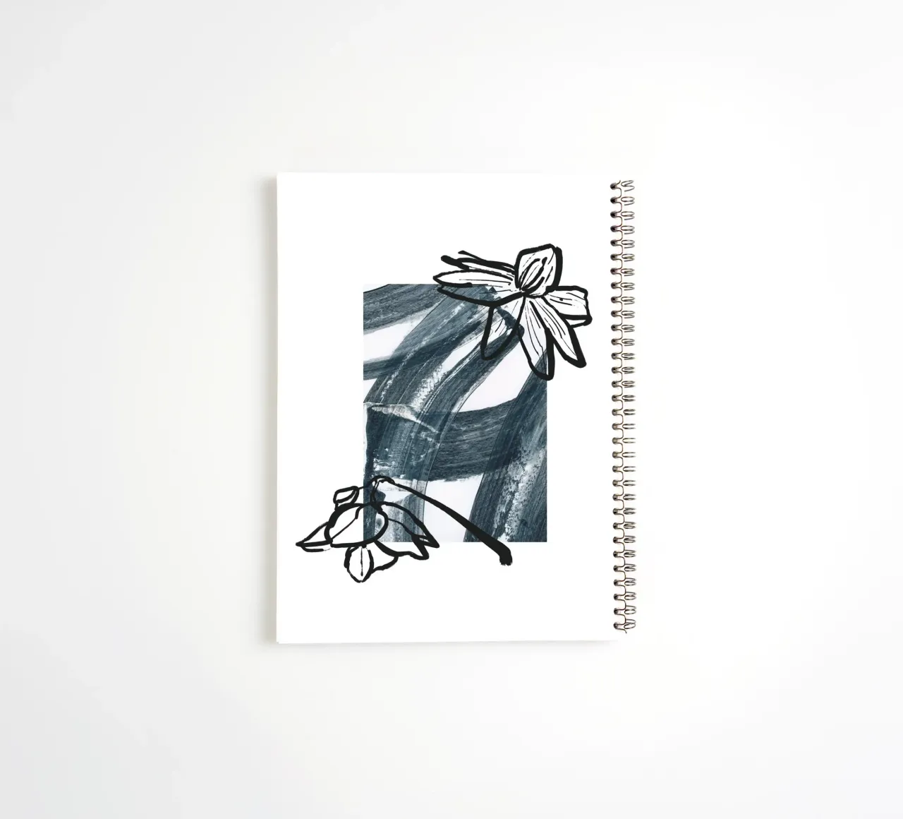 Abstract Botanics No 03 diario ad anelli da treechild