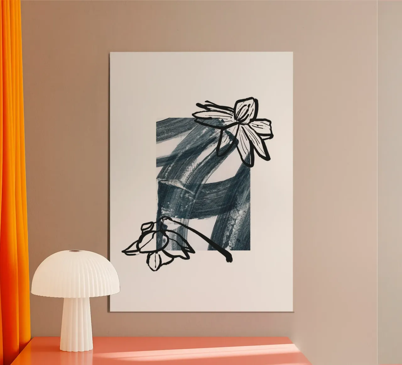 Abstract Botanics No 03 carta hahnemühle da treechild