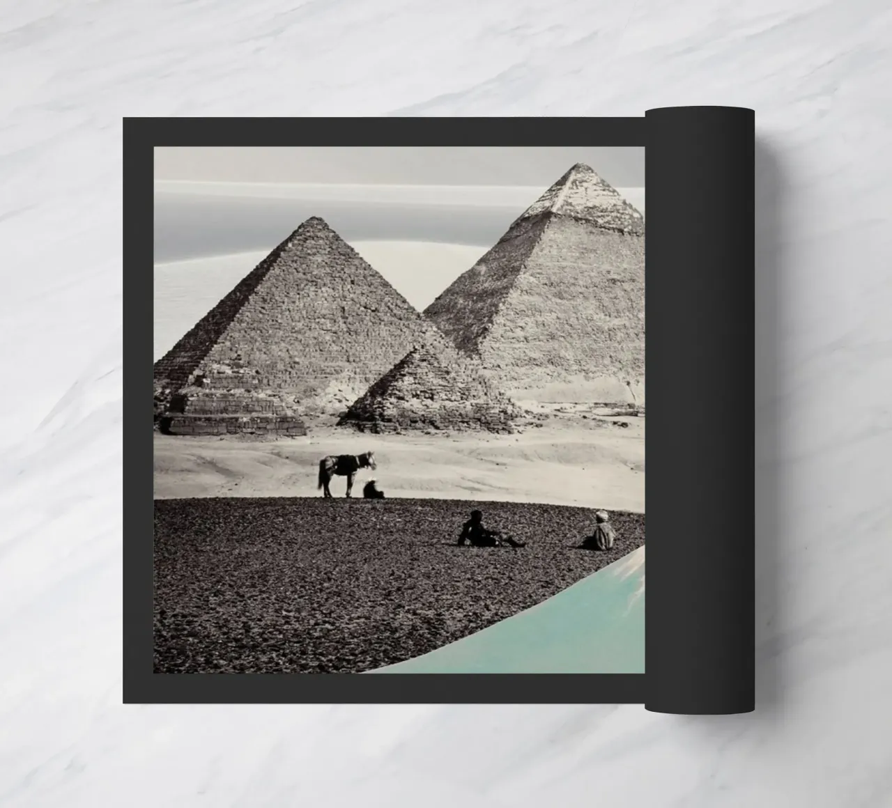 Elsewhere All At Once | Press Play Art Print Collage Remix zerbino da Press Play Art Prints